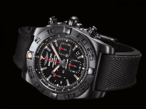 Breitling Chronomat 44 Blacksteel Chronograph 